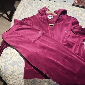 Juicy Couture Magenta Velour Tracksuit